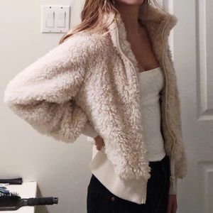 Zara Faux Fur Coat